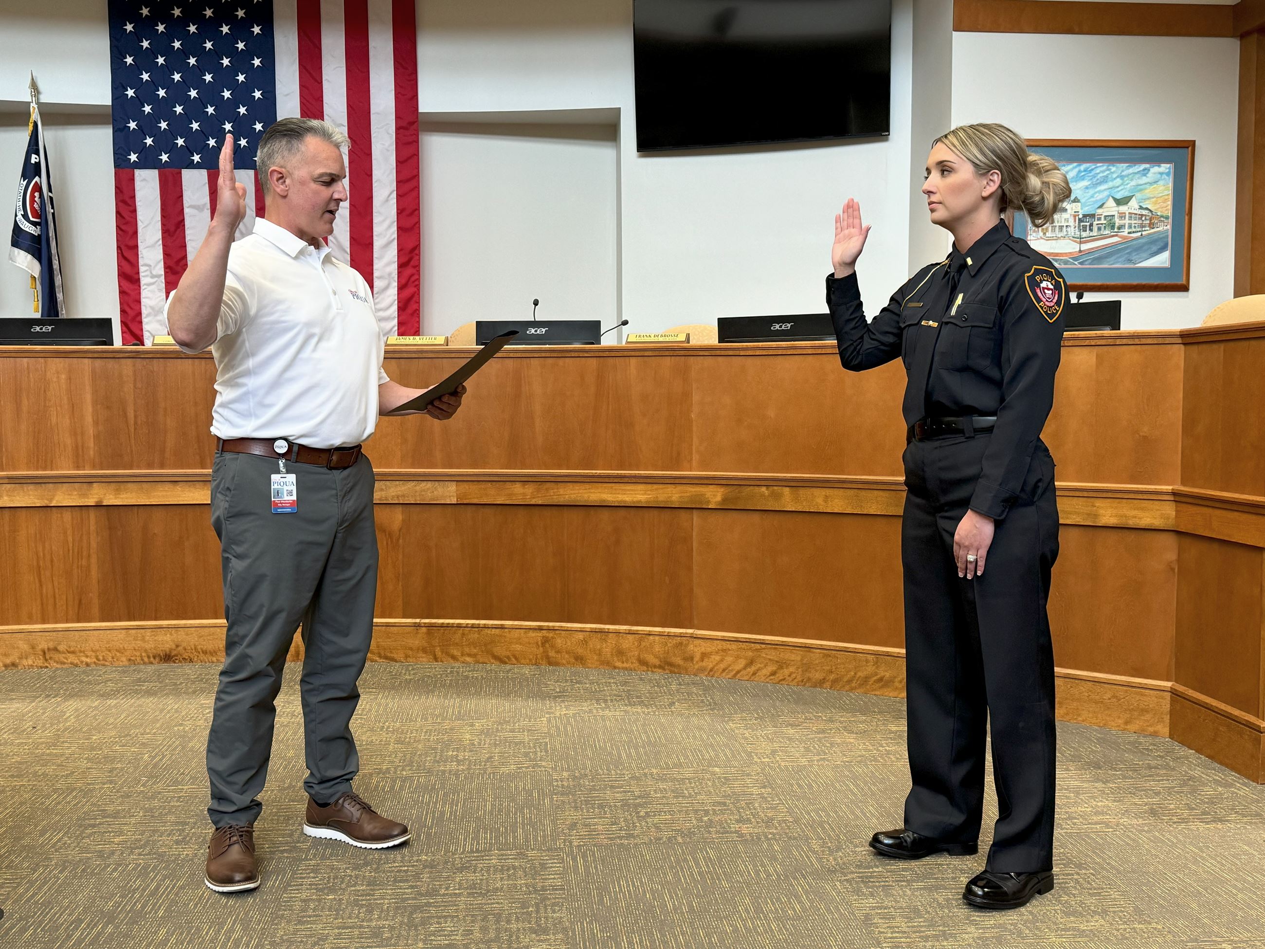Brisset swearing in 1