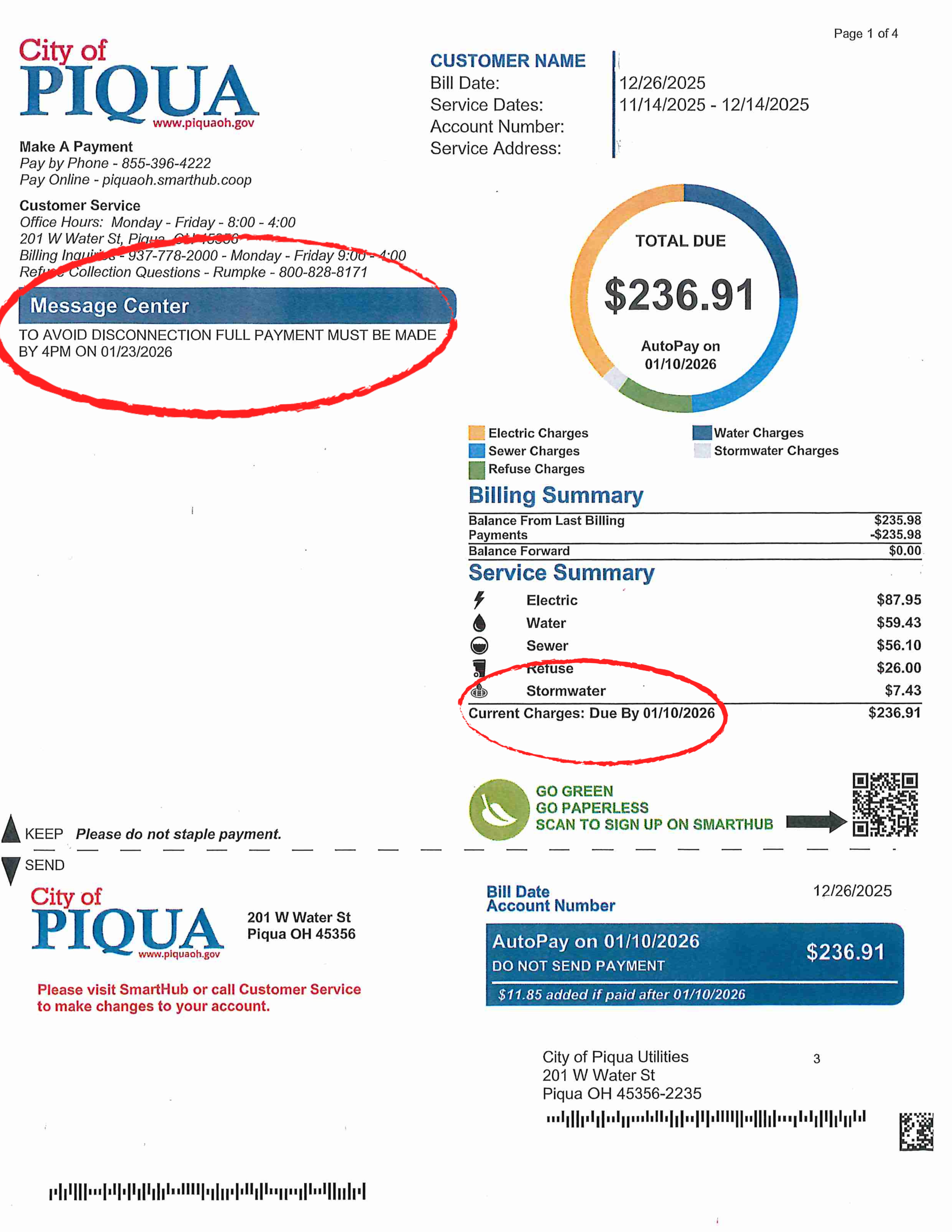 Graphic - 2026 January - utility bill sample