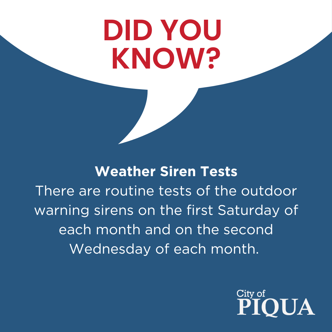 DYK siren tests