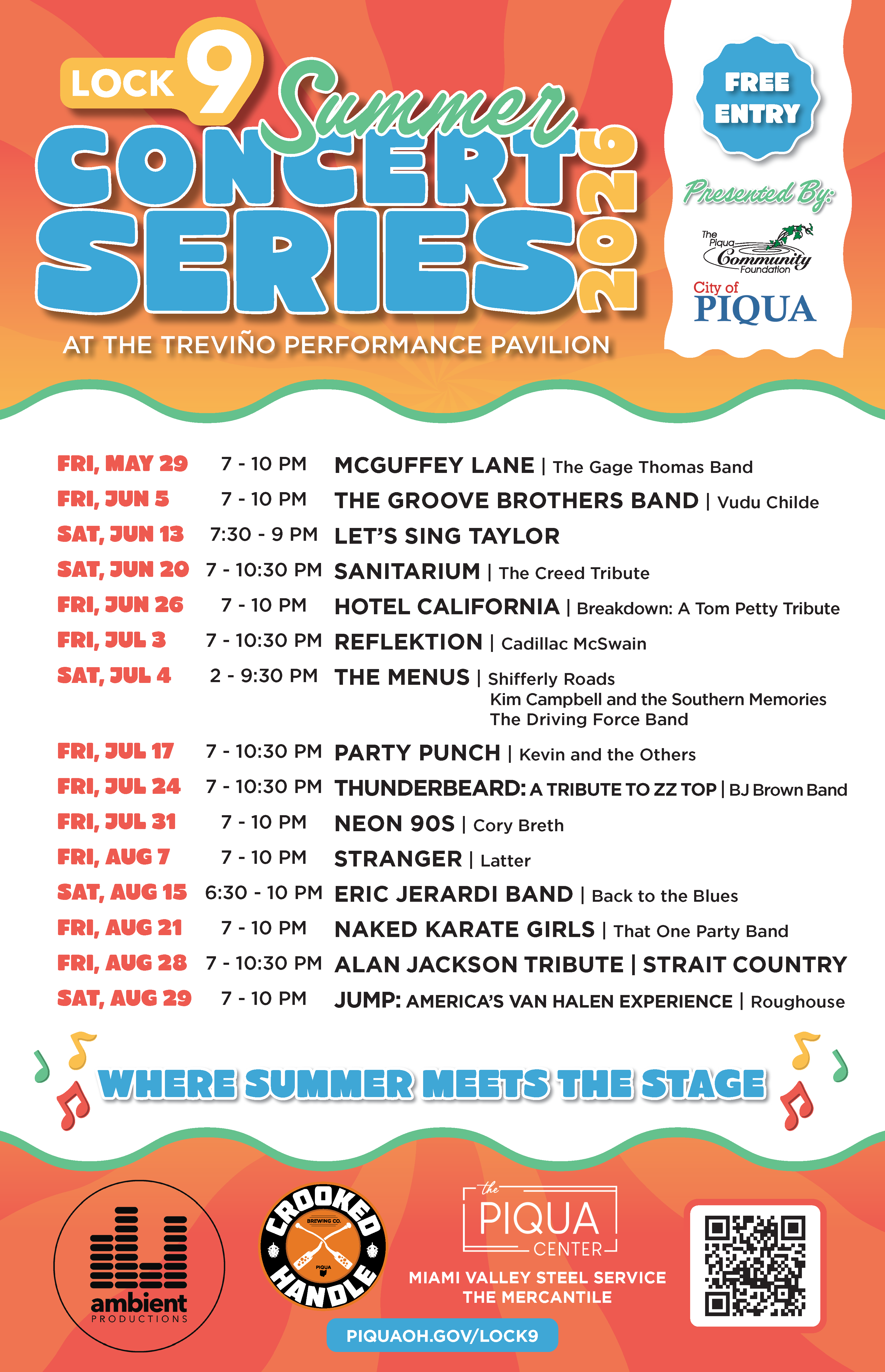 Concert Series Poster 11x17